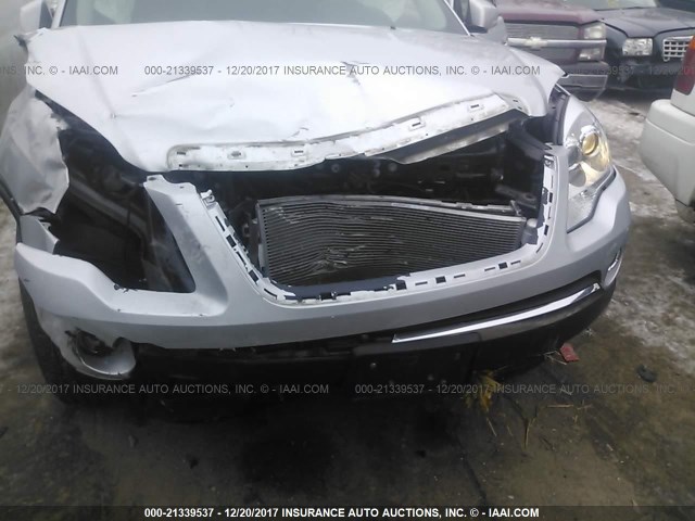 1GKKVRED5BJ345942 - 2011 GMC ACADIA SLT-1 Сріблястий фото 6