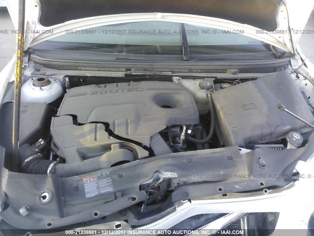 1G1ZB5E13BF212402 - 2011 CHEVROLET MALIBU LS 白色 照片 10