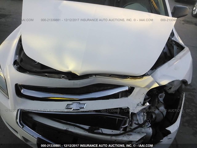 1G1ZB5E13BF212402 - 2011 CHEVROLET MALIBU LS 白色 照片 6
