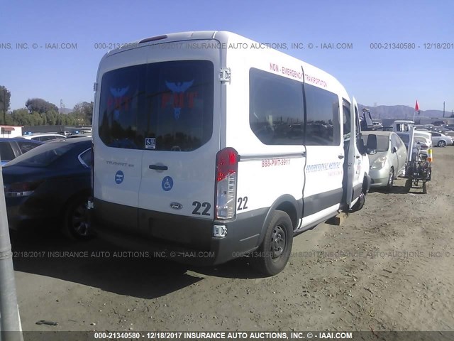 1FMZK1CM9HKA77029 - 2017 FORD TRANSIT T-150 WHITE photo 4