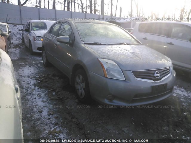 3N1AB6AP3BL662273 - 2011 NISSAN SENTRA 2.0/2.0S/SR/2.0SL SILVER photo 1