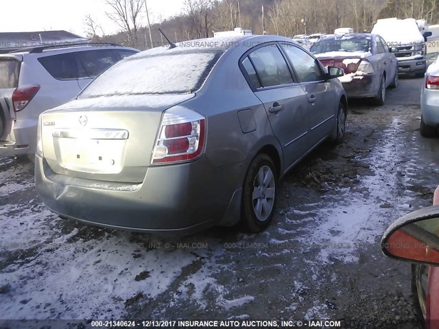 3N1AB6AP3BL662273 - 2011 NISSAN SENTRA 2.0/2.0S/SR/2.0SL SILVER photo 4