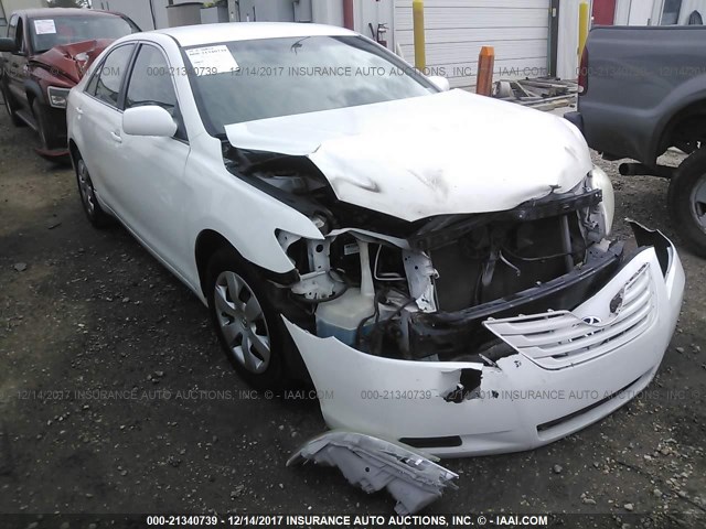 4T1BE46K08U783542 - 2008 TOYOTA CAMRY CE/LE/XLE/SE WHITE photo 1