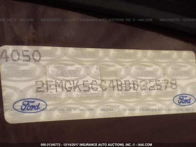 2FMGK5CC4BBD32578 - 2011 FORD FLEX SEL ბურგუნდია ფოტო 9