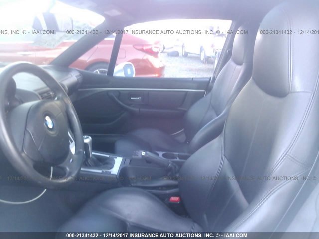 WBACK734X1LJ15040 - 2001 BMW Z3 3.0 SILVER photo 8
