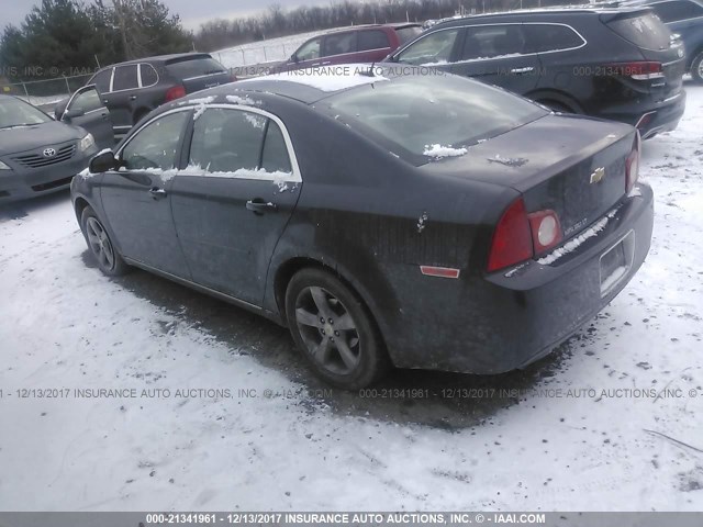 1G1ZC5E11BF259229 - 2011 CHEVROLET MALIBU 1LT 黑色 照片 3