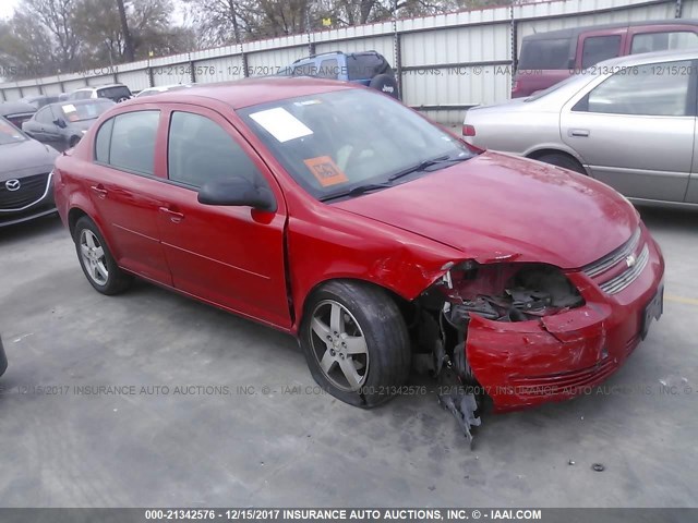 1G1AF5F58A7175682 - 2010 CHEVROLET COBALT 2LT RED photo 1