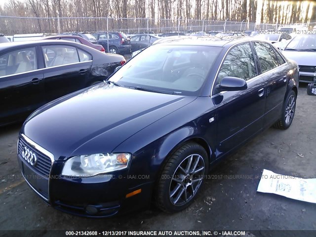 WAUDF78E26A190828 - 2006 AUDI A4 2.0T QUATTRO BLUE photo 6