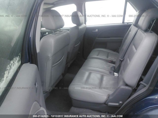 1FMZK02166GA30011 - 2006 FORD FREESTYLE SEL BLUE photo 8