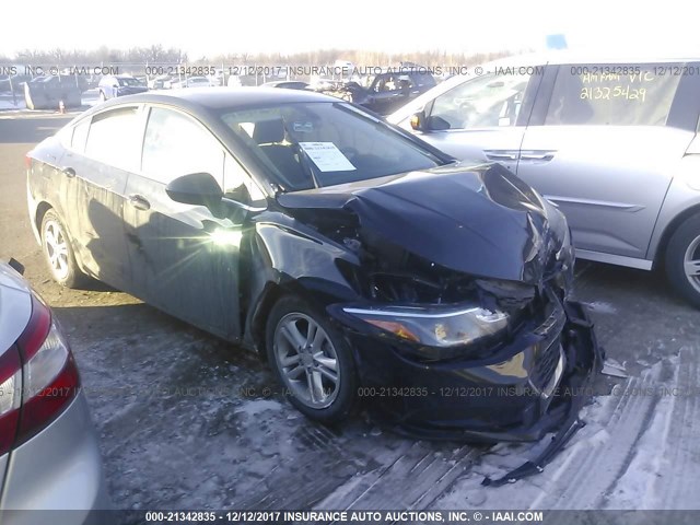 1G1BE5SM8G7258333 - 2016 CHEVROLET CRUZE LT BLACK photo 1