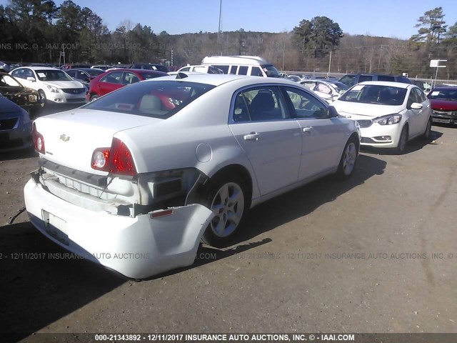 1G1ZA5E09CF394232 - 2012 CHEVROLET MALIBU LS 白色 照片 4