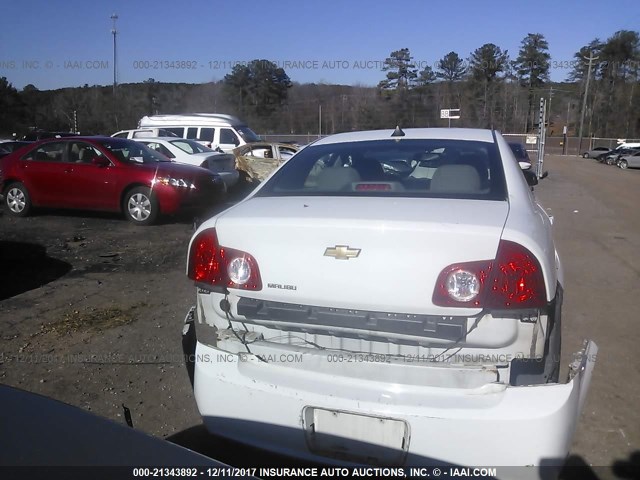 1G1ZA5E09CF394232 - 2012 CHEVROLET MALIBU LS 白色 照片 6