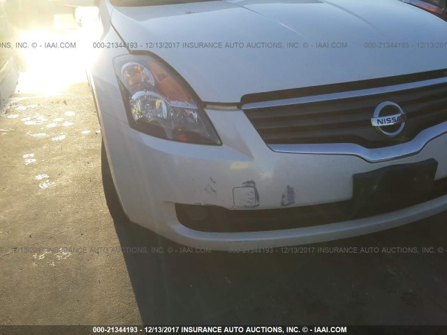 1N4AL21E79N529811 - 2009 NISSAN ALTIMA 2.5/2.5S WHITE photo 6