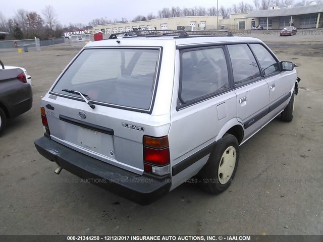 JF2AN52B9RD421501 - 1994 SUBARU LOYALE GRAY photo 4