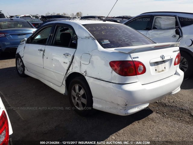 1NXBR32E53Z079053 - 2003 TOYOTA COROLLA CE/LE/S WHITE photo 3