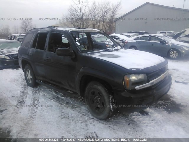 1GNDT13SX62129136 - 2006 CHEVROLET TRAILBLAZER LS/LT BLACK photo 1