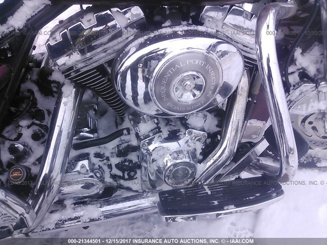 1HD1FBW142Y632727 - 2002 HARLEY-DAVIDSON FLHRI MAROON photo 8