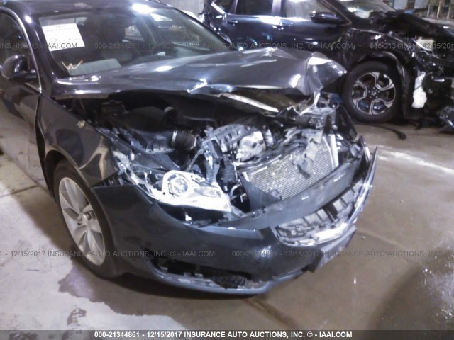 2G4GK5EX2F9285905 - 2015 BUICK REGAL GRAY photo 6