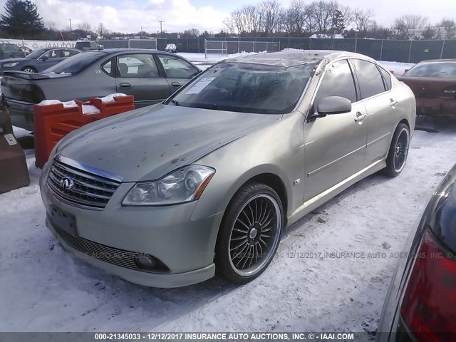 JNKAY01F07M453231 - 2007 INFINITI M35 SPORT TAN photo 2