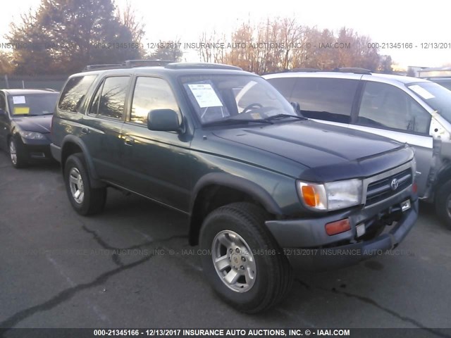 JT3HN86R6T0048751 - 1996 TOYOTA 4RUNNER SR5 GREEN photo 1