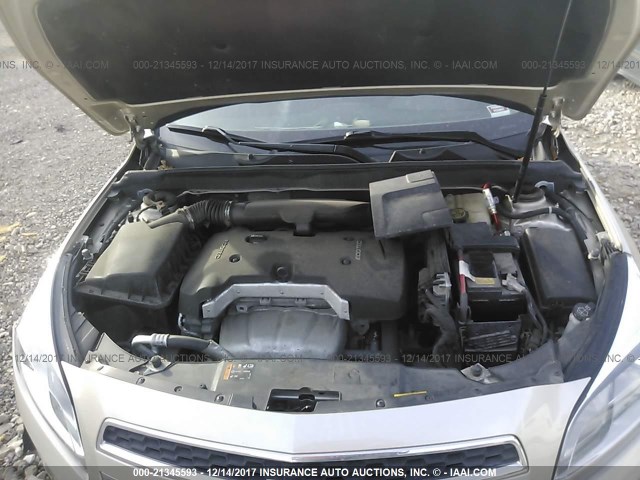 1G11B5SA6DF258794 - 2013 CHEVROLET MALIBU LS TAN photo 10