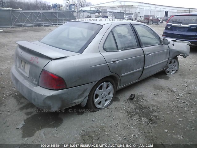 3N1CB51D55L573849 - 2005 NISSAN SENTRA 1.8/1.8S GRAY photo 4