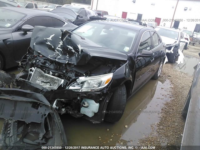 1G11B5SL2EF214164 - 2014 CHEVROLET MALIBU LS 黑色 照片 2