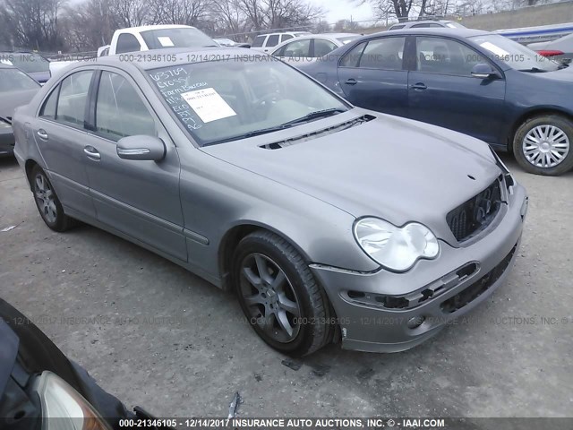 WDBRF92H17F925177 - 2007 MERCEDES-BENZ C 280 4MATIC TAN photo 1