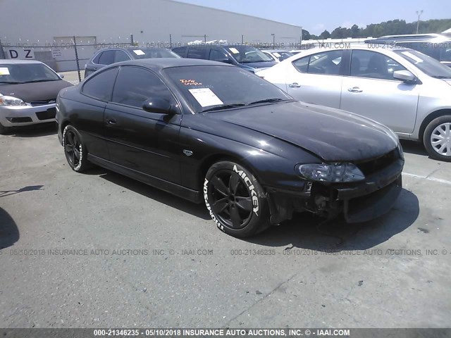 6G2VX12G14L209146 - 2004 PONTIAC GTO BLACK photo 1