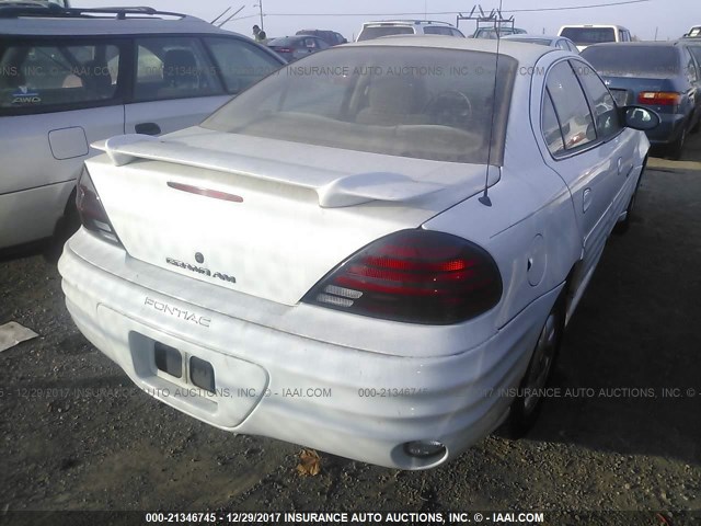 1G2NF52F02C129297 - 2002 PONTIAC GRAND AM SE1 WHITE photo 4