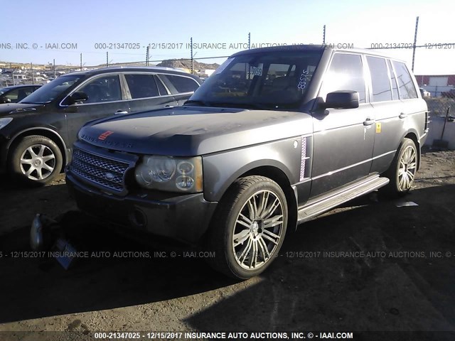 SALMF13456A233078 - 2006 LAND ROVER RANGE ROVER SUPERCHARGED GRAY photo 2