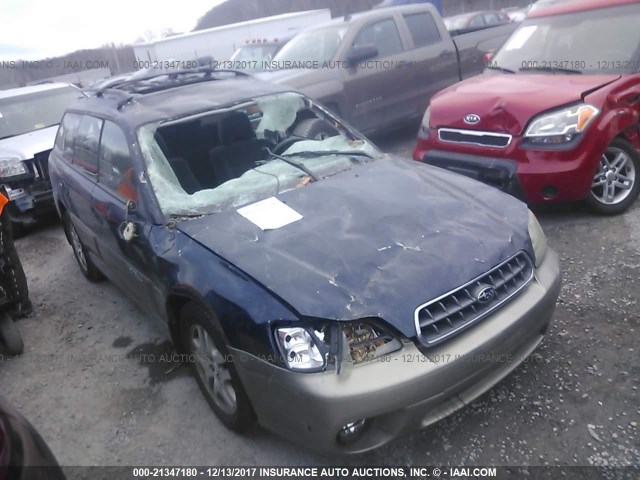 4S3BH675247640861 - 2004 SUBARU LEGACY OUTBACK AWP 蓝色 照片 1