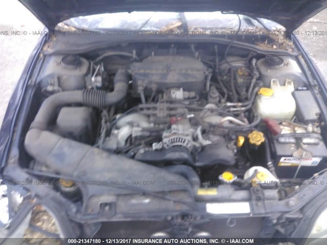 4S3BH675247640861 - 2004 SUBARU LEGACY OUTBACK AWP 蓝色 照片 10