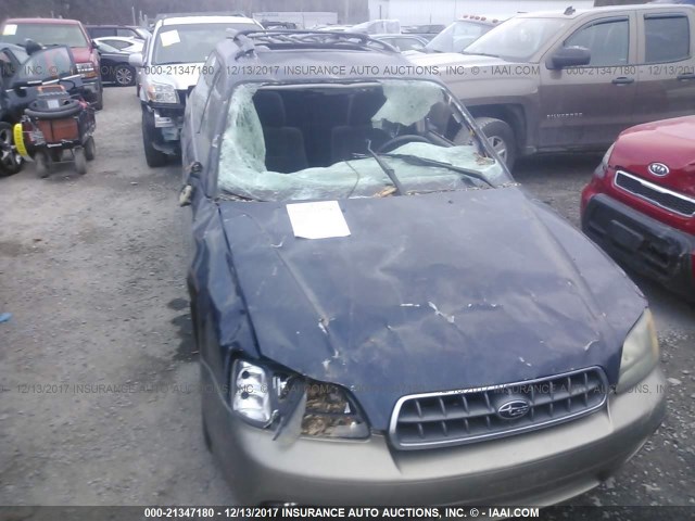 4S3BH675247640861 - 2004 SUBARU LEGACY OUTBACK AWP 蓝色 照片 6