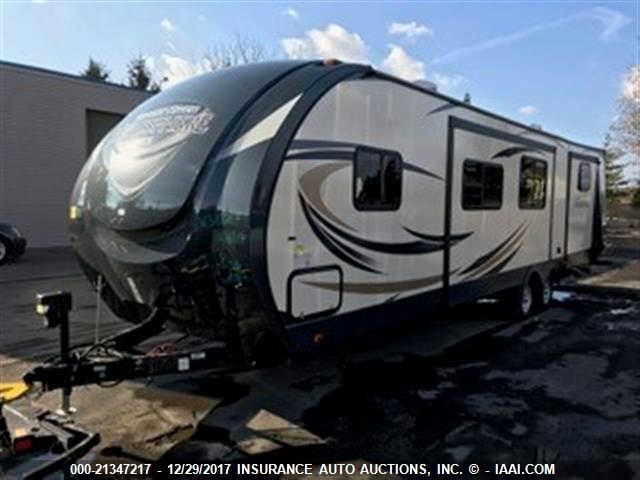 4X4TSBG28HU081757 - 2017 FOREST RIVER SALEM HEMISPHERE  Бежевый фото 2