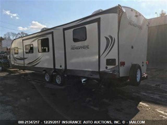 4X4TSBG28HU081757 - 2017 FOREST RIVER SALEM HEMISPHERE  Бежевый фото 3