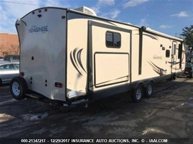 4X4TSBG28HU081757 - 2017 FOREST RIVER SALEM HEMISPHERE  Бежевый фото 4