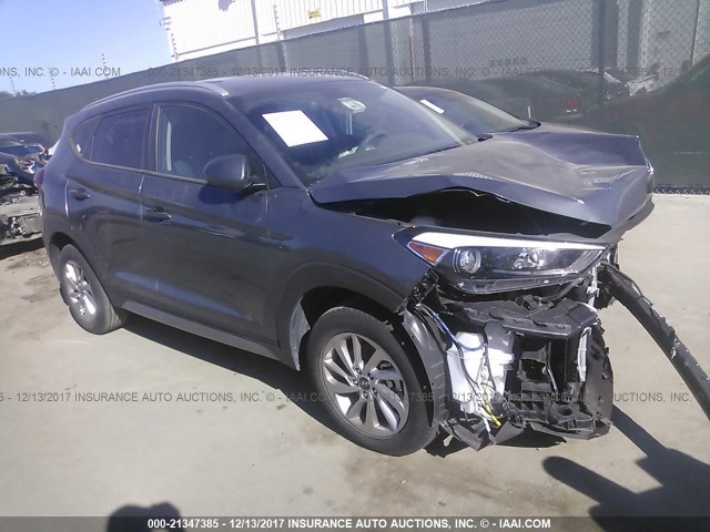 KM8J33A45HU252633 - 2017 HYUNDAI TUCSON LIMITED/SPORT AND ECO/SE GRAY photo 1