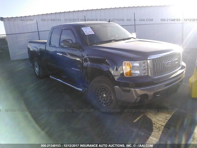 1GTEK29J19Z279930 - 2009 GMC SIERRA K1500 SLE BLUE photo 1