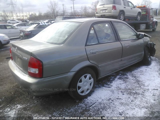 JM1BJ2228X0108649 - 1999 MAZDA PROTEGE DX/LX TAN photo 4