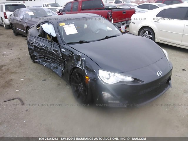 JF1ZNAA10F8711039 - 2015 TOYOTA SCION FR-S ნაცრისფერი ფოტო 1
