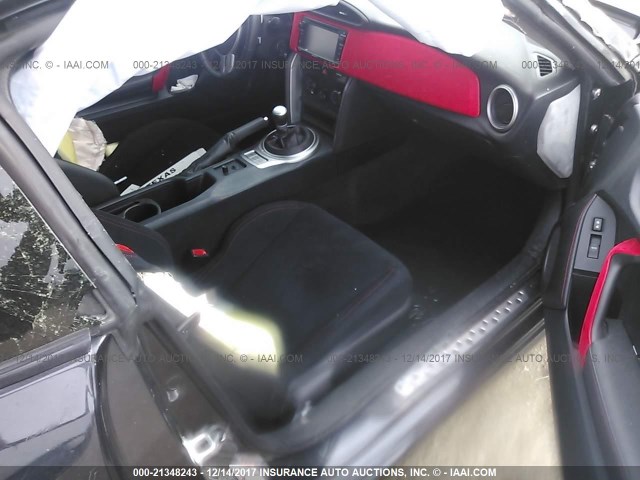 JF1ZNAA10F8711039 - 2015 TOYOTA SCION FR-S ნაცრისფერი ფოტო 5