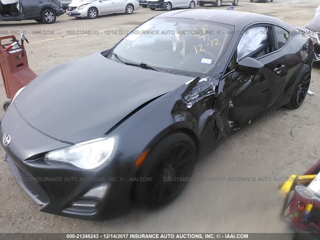 JF1ZNAA10F8711039 - 2015 TOYOTA SCION FR-S ნაცრისფერი ფოტო 6