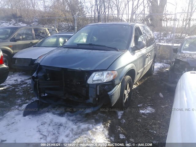 1D4GP24R36B579631 - 2006 DODGE GRAND CARAVAN SE GREEN photo 2