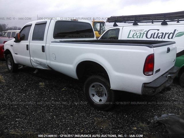 1FTSW31PX7EA90713 - 2007 FORD F350 SRW SUPER DUTY WHITE photo 3