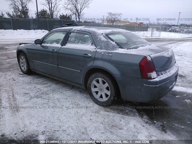 2C3JA53G75H131411 - 2005 CHRYSLER 300 TOURING GREEN photo 3