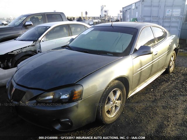 2G2WS522251146917 - 2005 PONTIAC GRAND PRIX GT GRAY photo 2