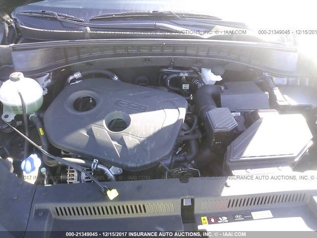 KM8J33A45HU493687 - 2017 HYUNDAI TUCSON LIMITED/SPORT AND ECO/SE BLACK photo 10