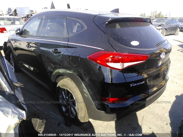 KM8J33A45HU493687 - 2017 HYUNDAI TUCSON LIMITED/SPORT AND ECO/SE BLACK photo 3