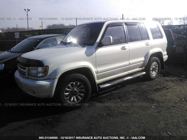 JACDJ58X817J16325 - 2001 ISUZU TROOPER S/LS/LIMITED 白色 照片 2